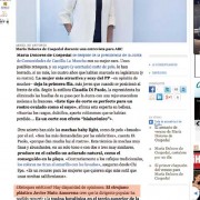 María Dolores de Cospedal y su nuevo estilismo «efecto hialurónico»
